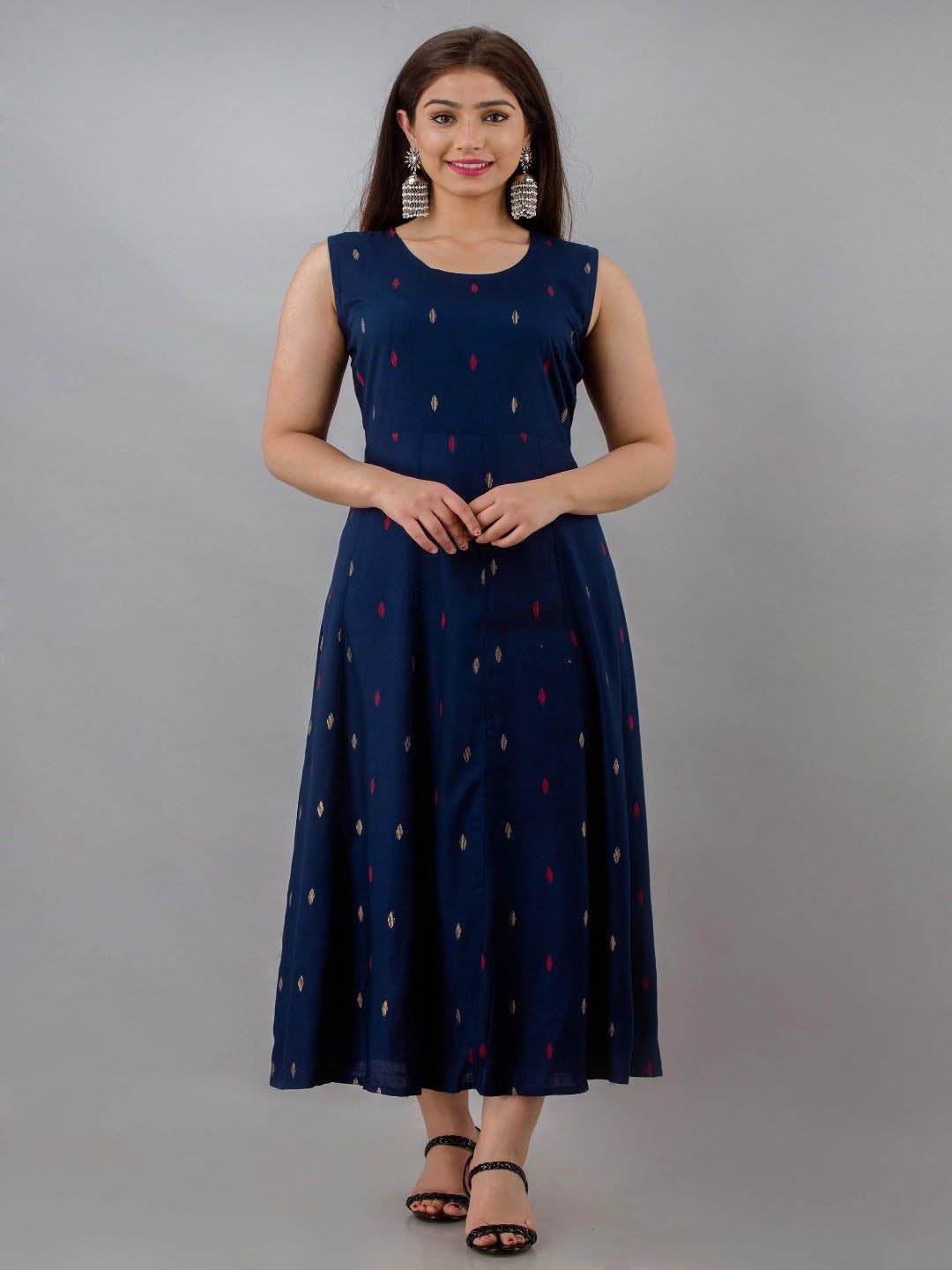 Anarkali Kurta And Detachable Jacket