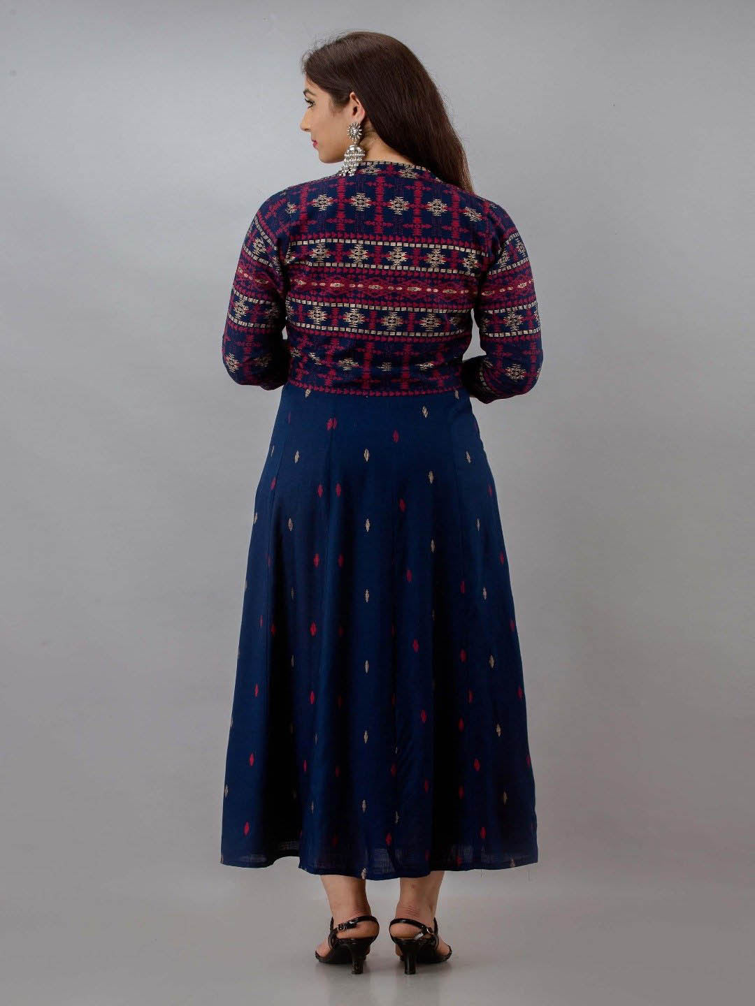 Anarkali Kurta And Detachable Jacket