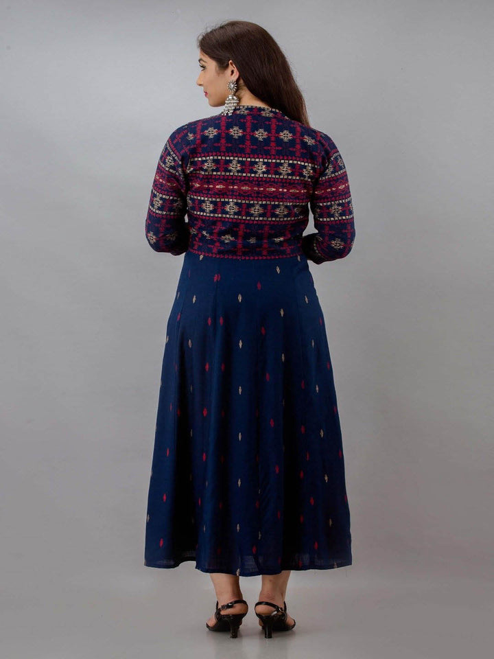 Anarkali Kurta And Detachable Jacket
