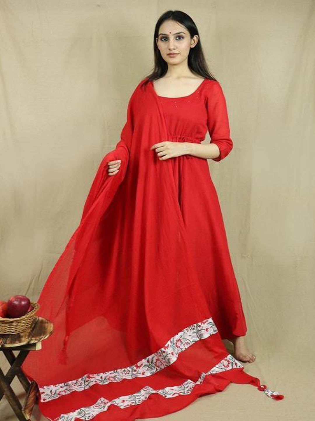 Anarkali-Kurta-Set-(Set-Of-3)