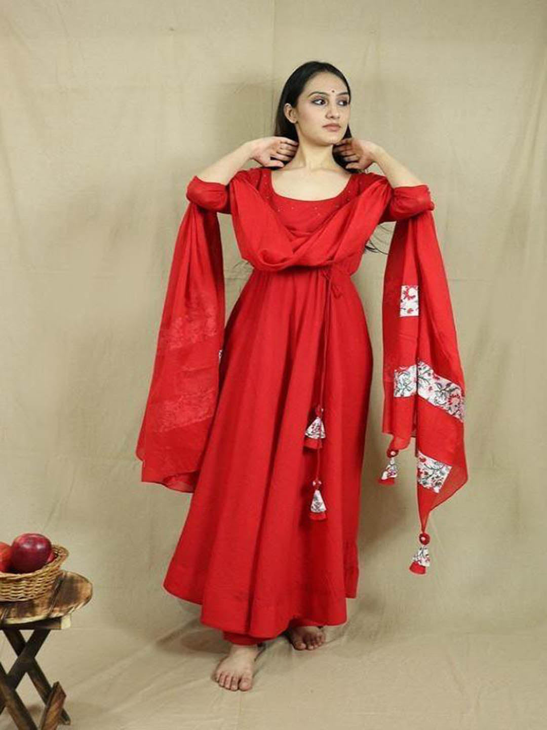 Anarkali-Kurta-Set-(Set-Of-3)
