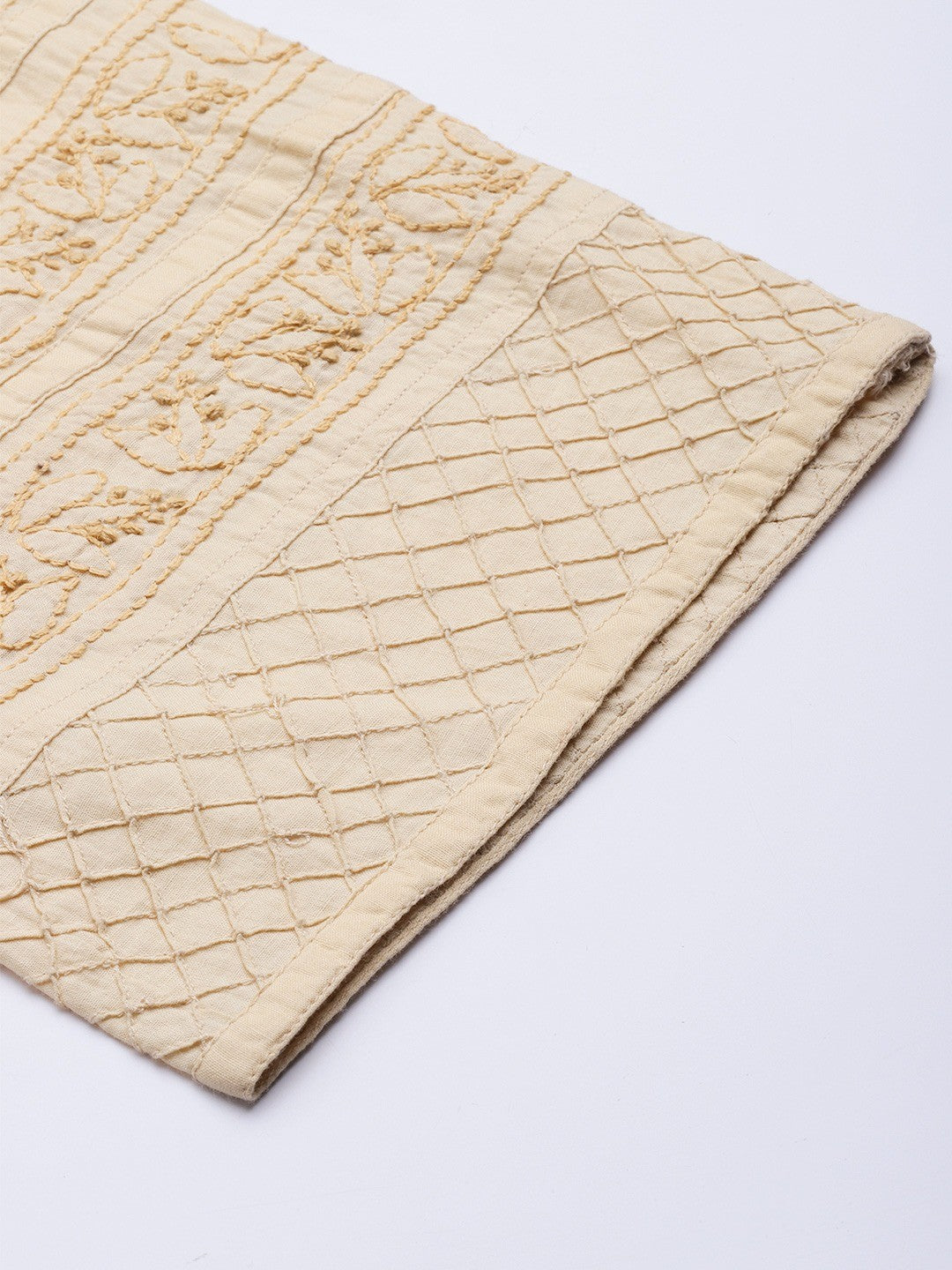 Beige-Cotton-Chikankari-Sustainable-Trousers
