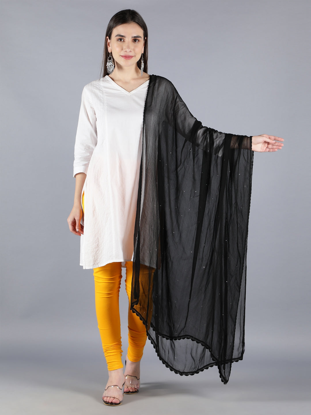 Black-Dupatta-With-Muqaish-Embellished
