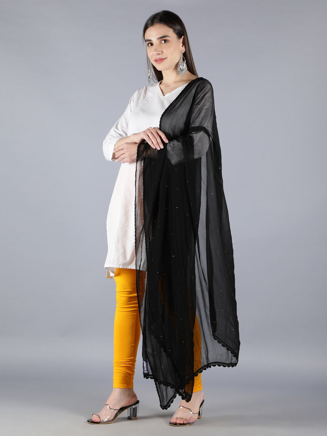 Black-Dupatta-With-Muqaish-Embellished