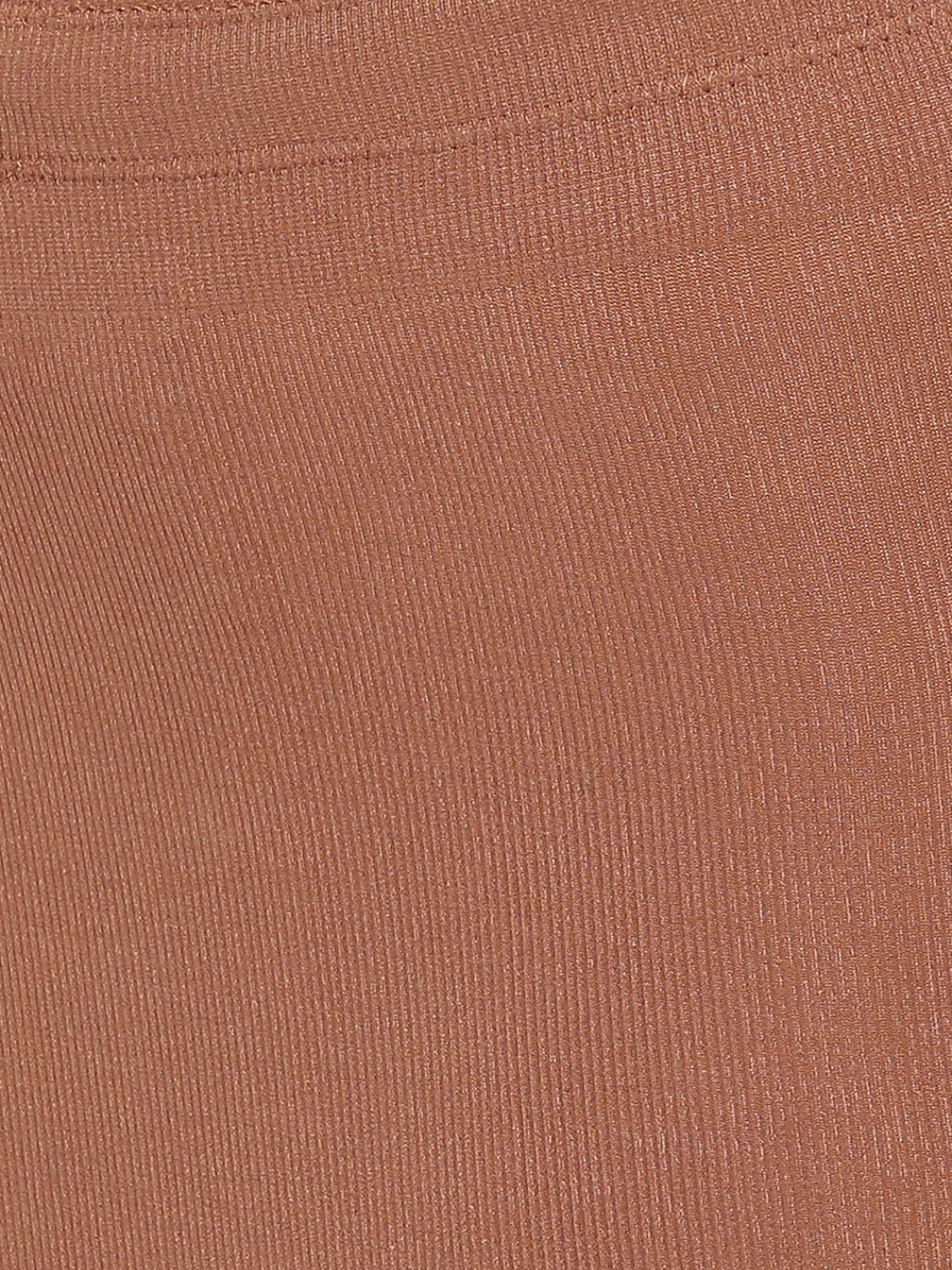 Brown Spandex Saree Shapewear with Drawstring