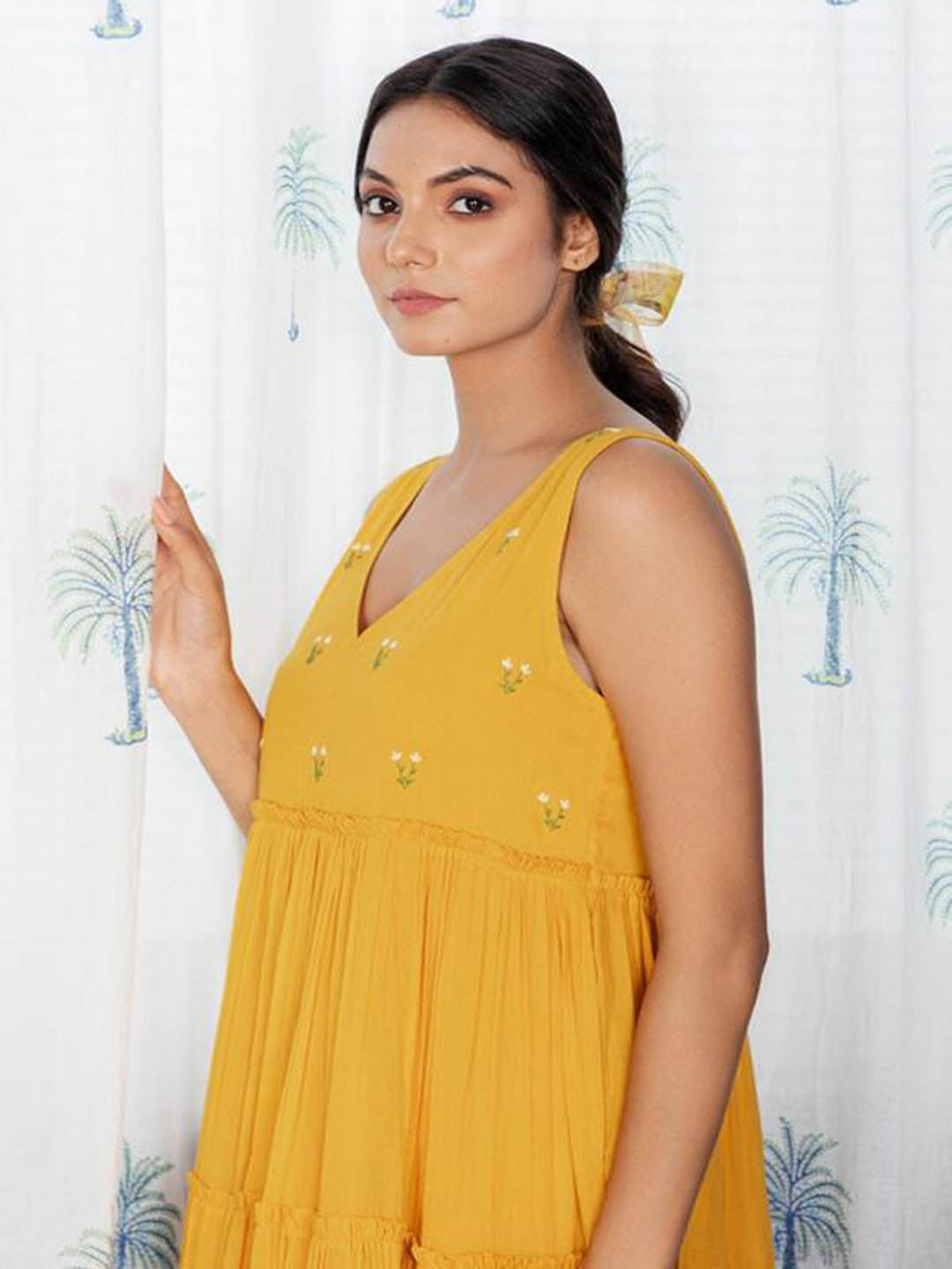 Butterscotch-Notch-Dress