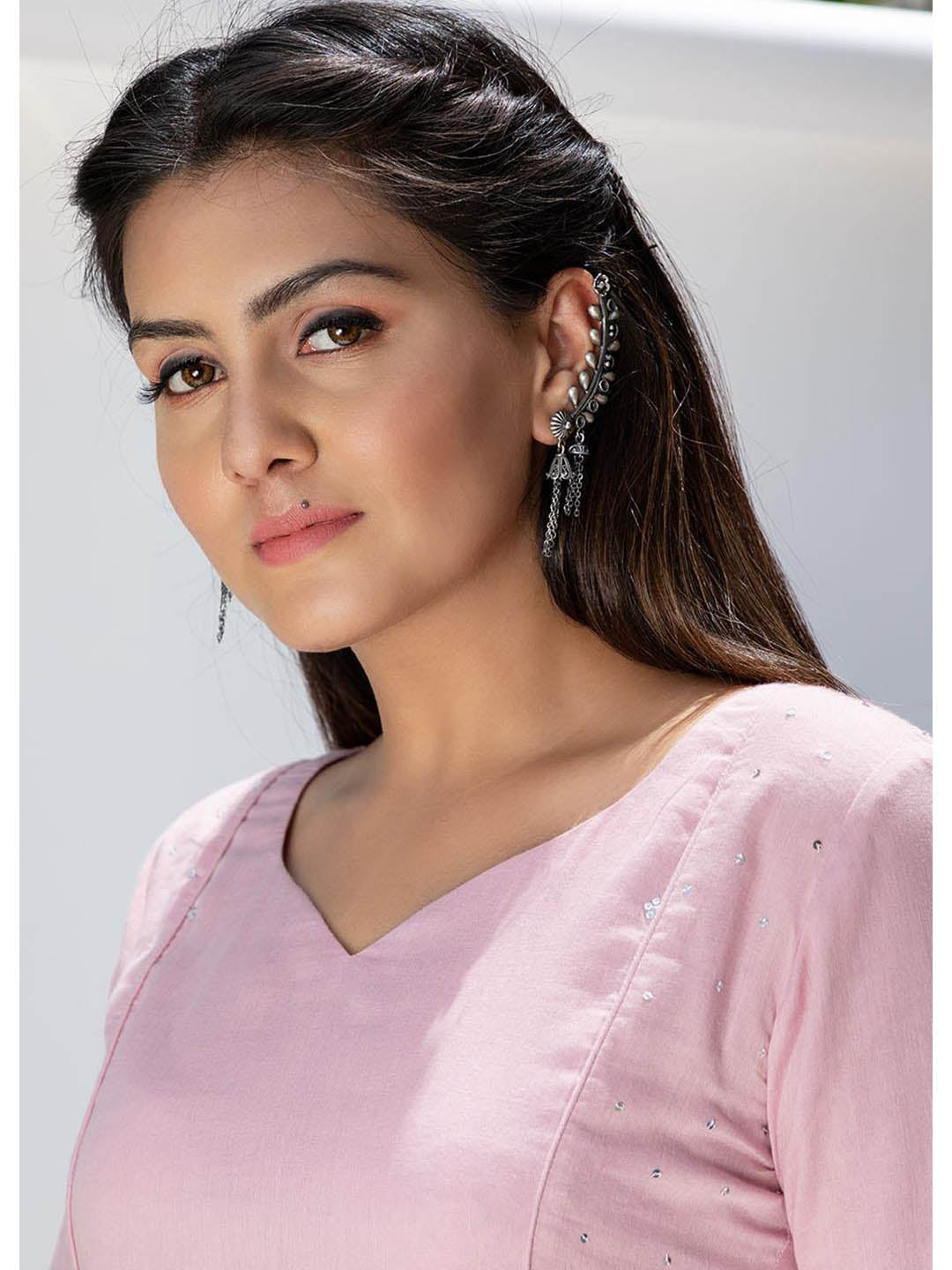 Gulabi-Sequence-Kurta-&-Pant-Set-(Set-Of-3)
