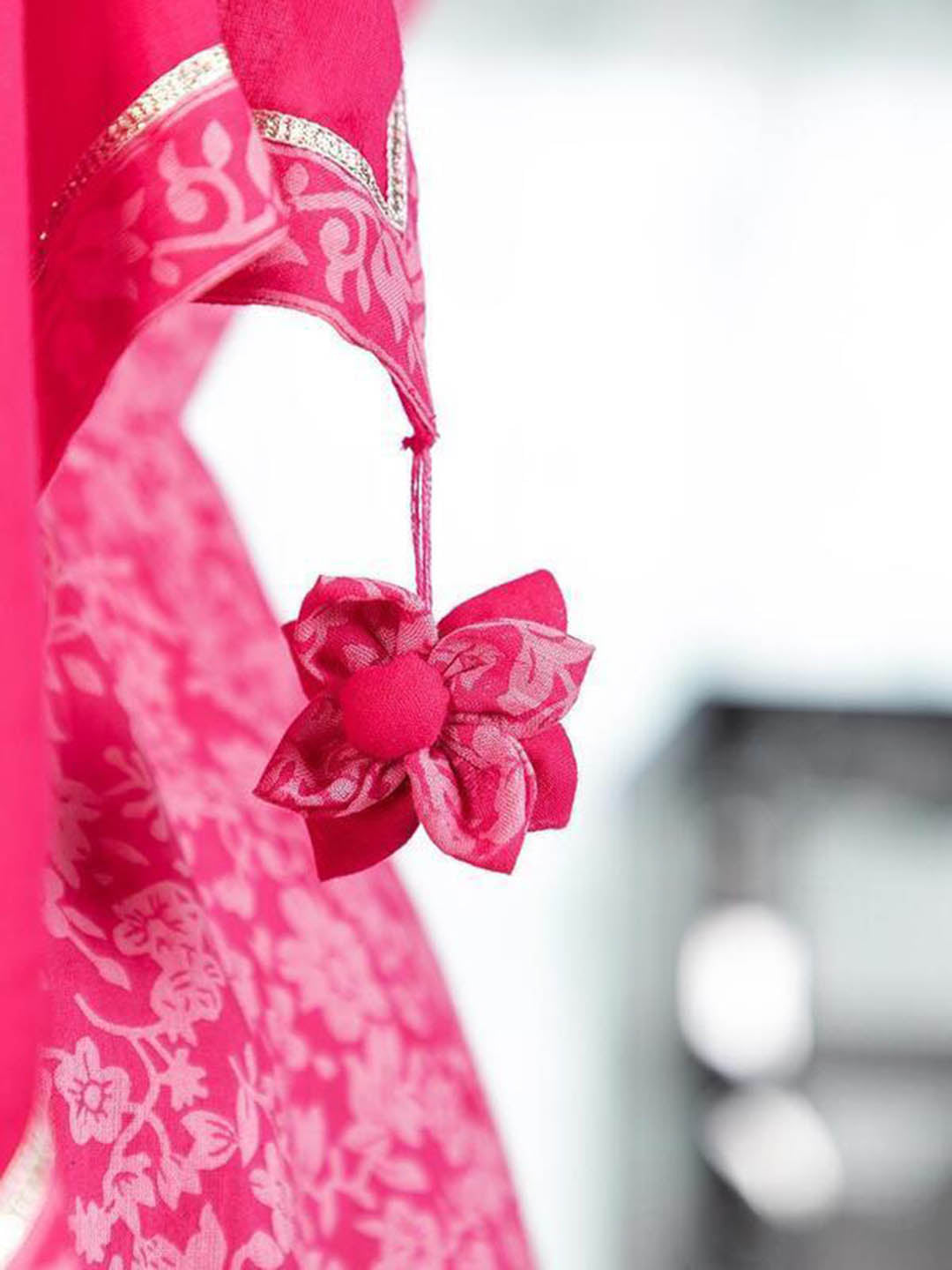 Moh-Pink-Side-Gather'S-Anarkali-(Set-Of-3)