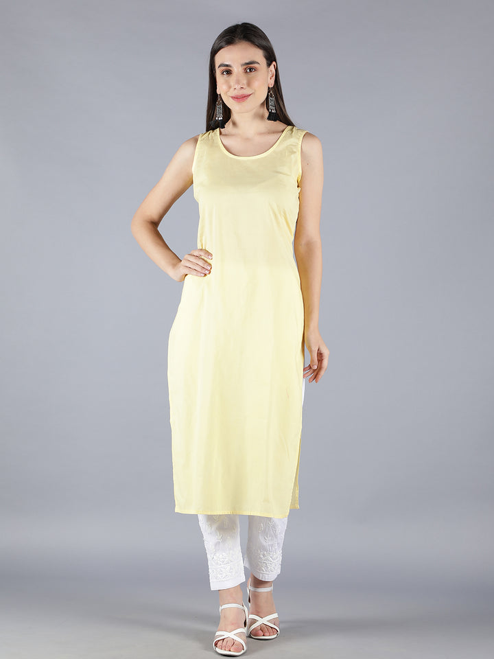 Embroidered-Fawn-Georgette-Chikankari-Kurta