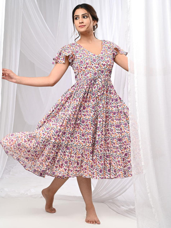 Fulwari-Violet-Cotton-Dress
