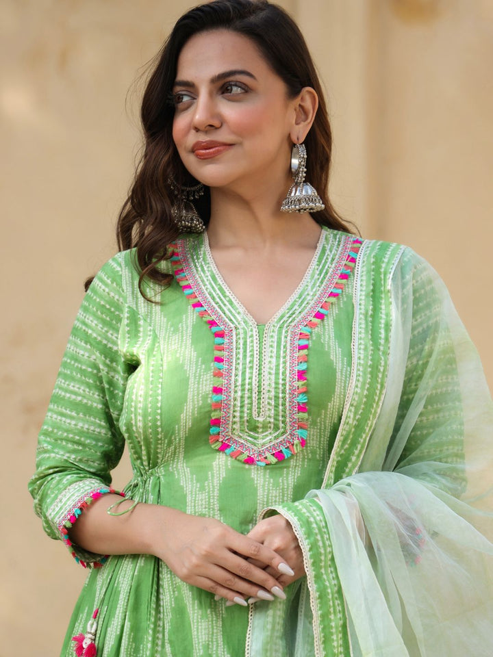 Kanizah-Green-Cotton-Anarkali-Suit-&-Dupatta