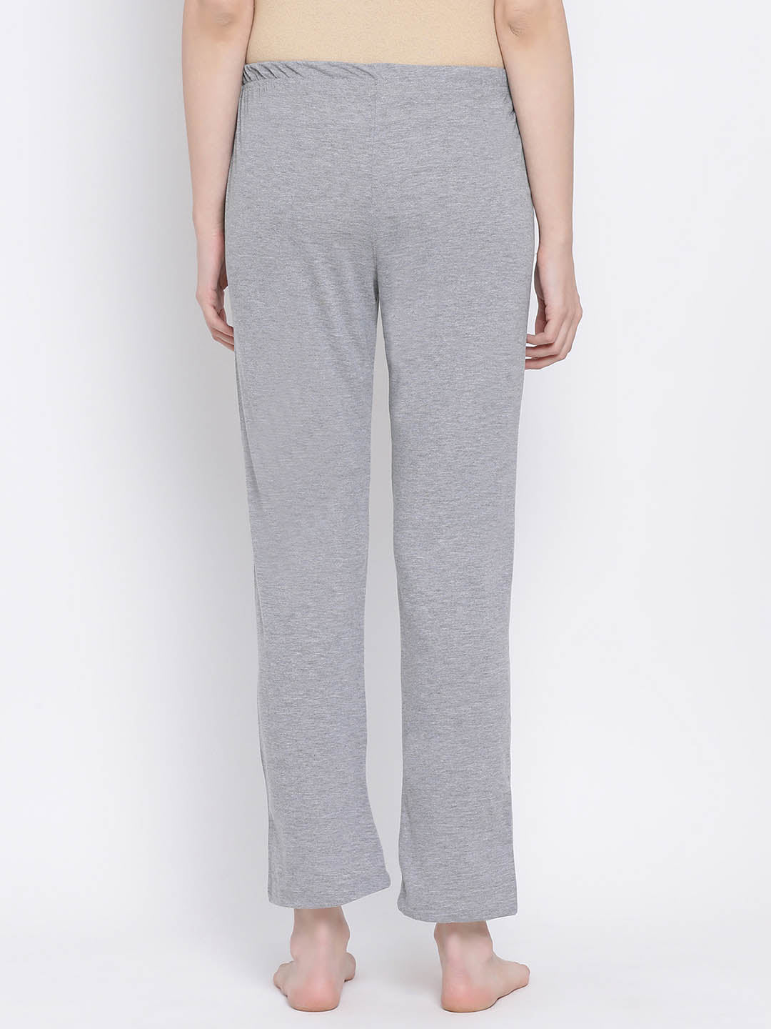 Pyjama With Elastic Waistband In Grey