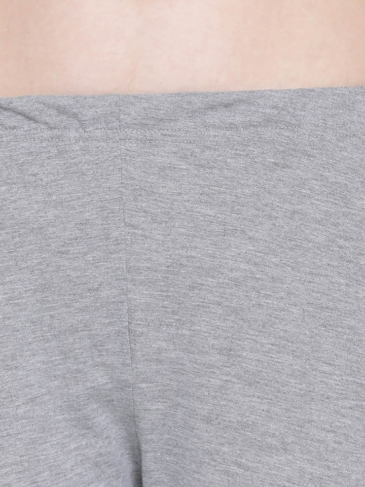 Pyjama With Elastic Waistband In Grey