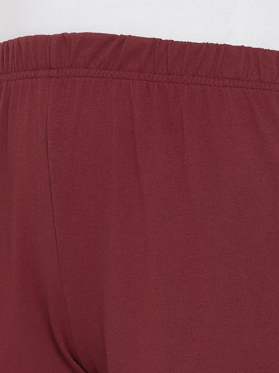 Chic Basic Pyjama In Maroon