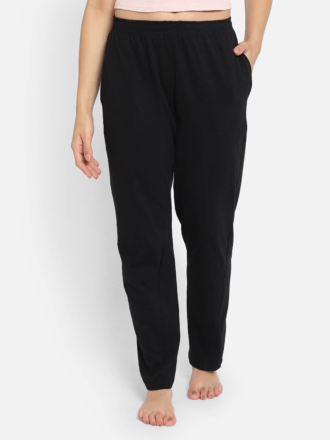 Cotton Pyjama In Black