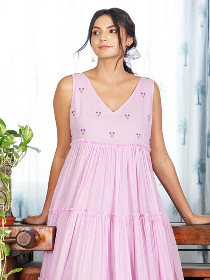 Lilac-Mulmul-Tiered-Rose-Repose-Dress