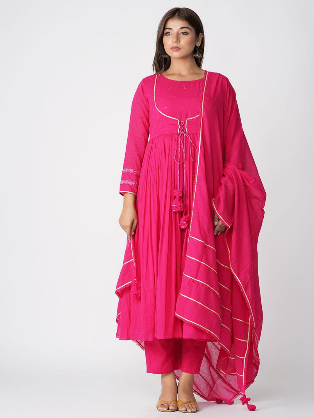 Manika-Gathered-Anarkali-Kurta-Set