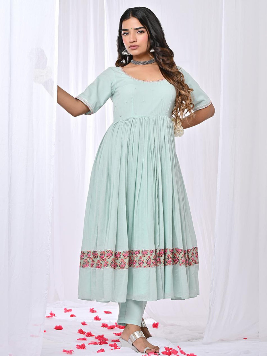 Manika-Mint-Anarkali-Set-Of-3