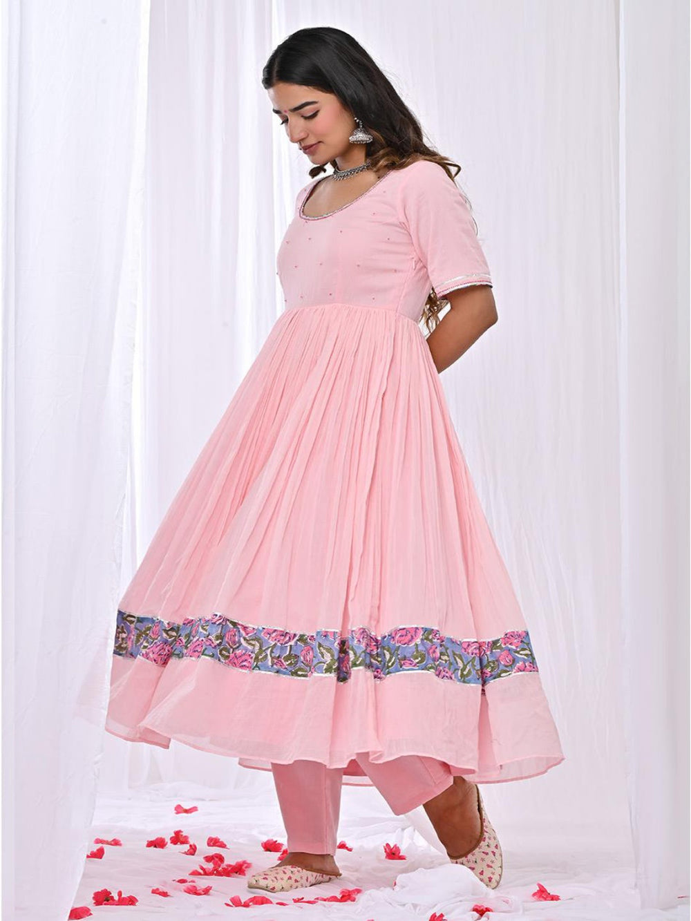 Manika-Pink-Anarkali-Set-Of-3