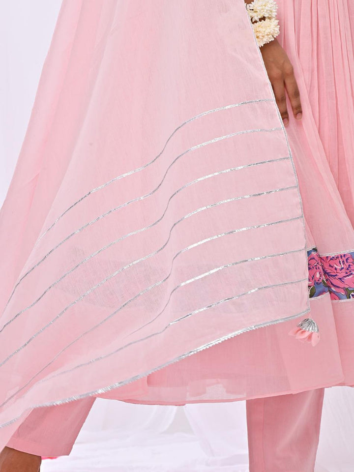 Manika-Pink-Anarkali-Set-Of-3