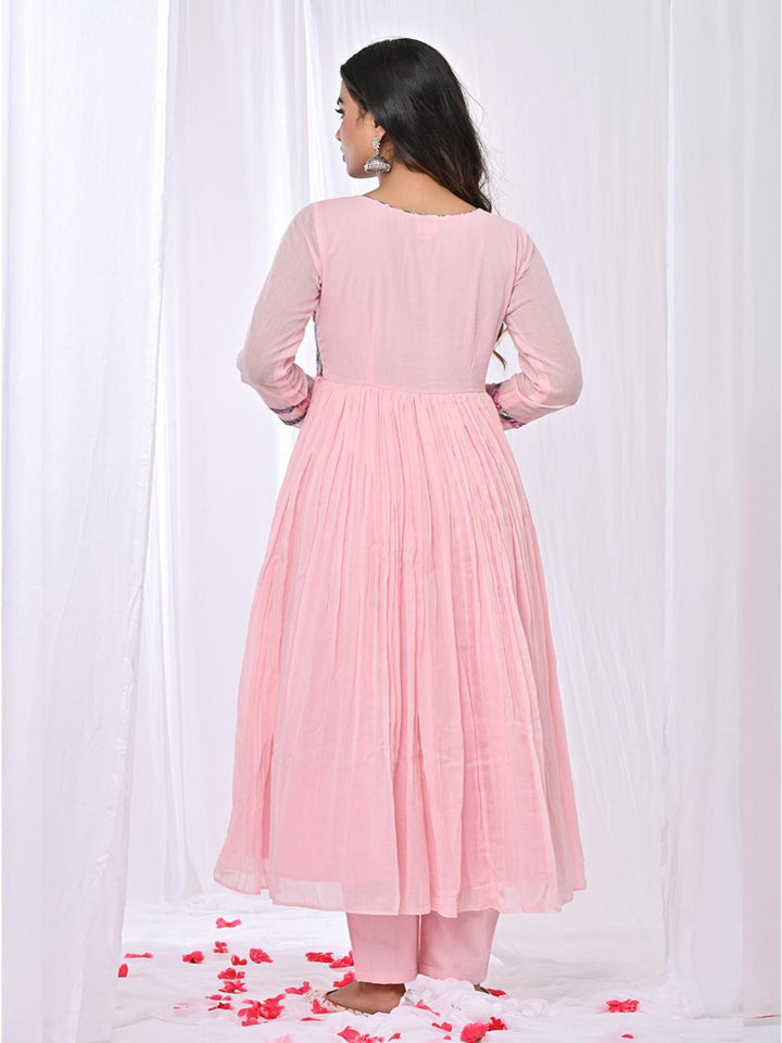 Manika-Pink-Gathered-Anarkali-Set-Of-3