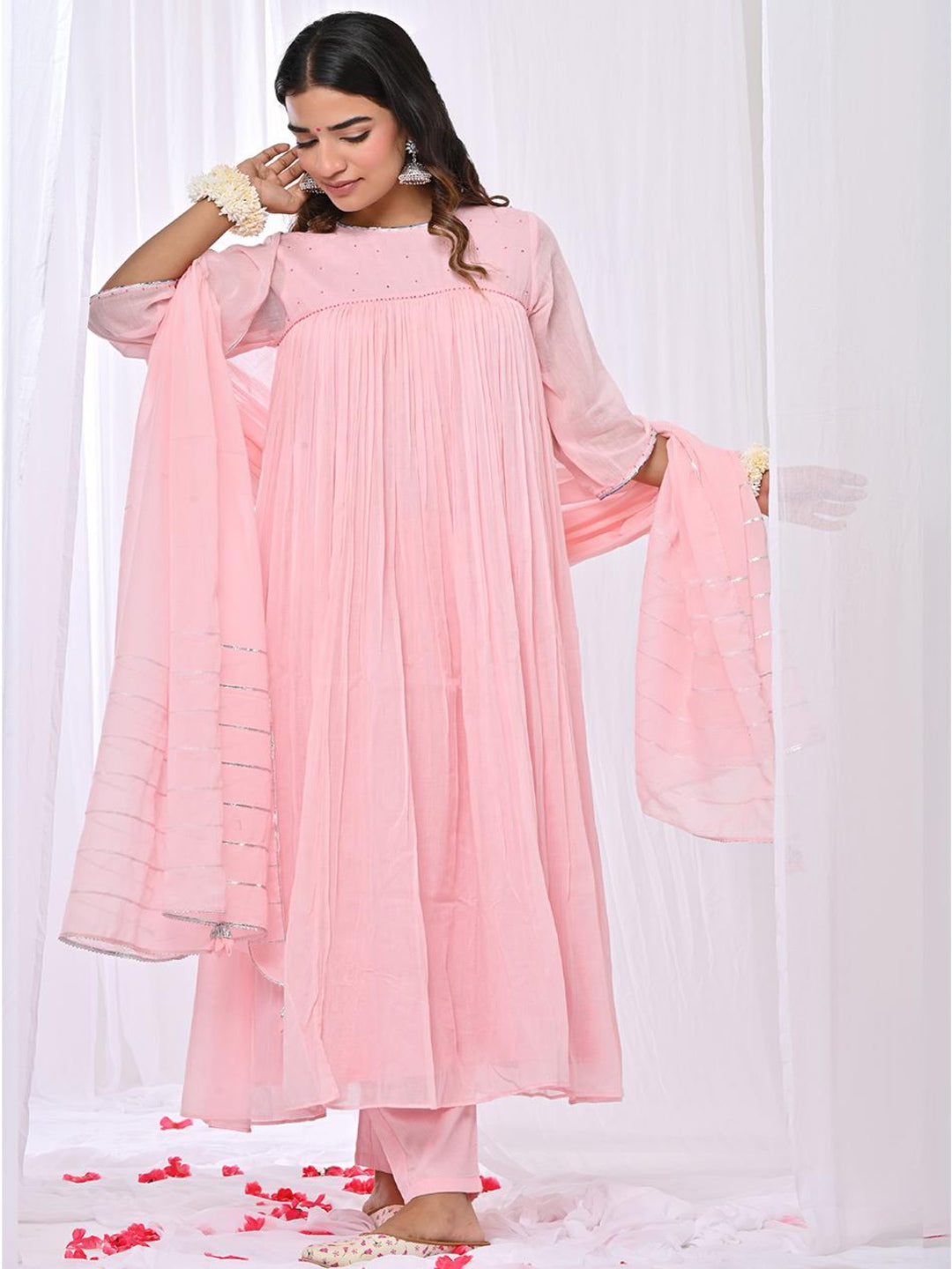 Manika-Pink-Loose-Fit-Anarkali-Set-Of-3