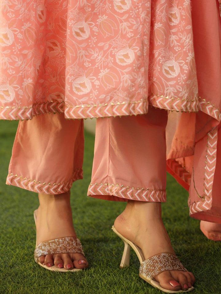 Masarrat-Peach-Anarkali-Set-&-Dupatta