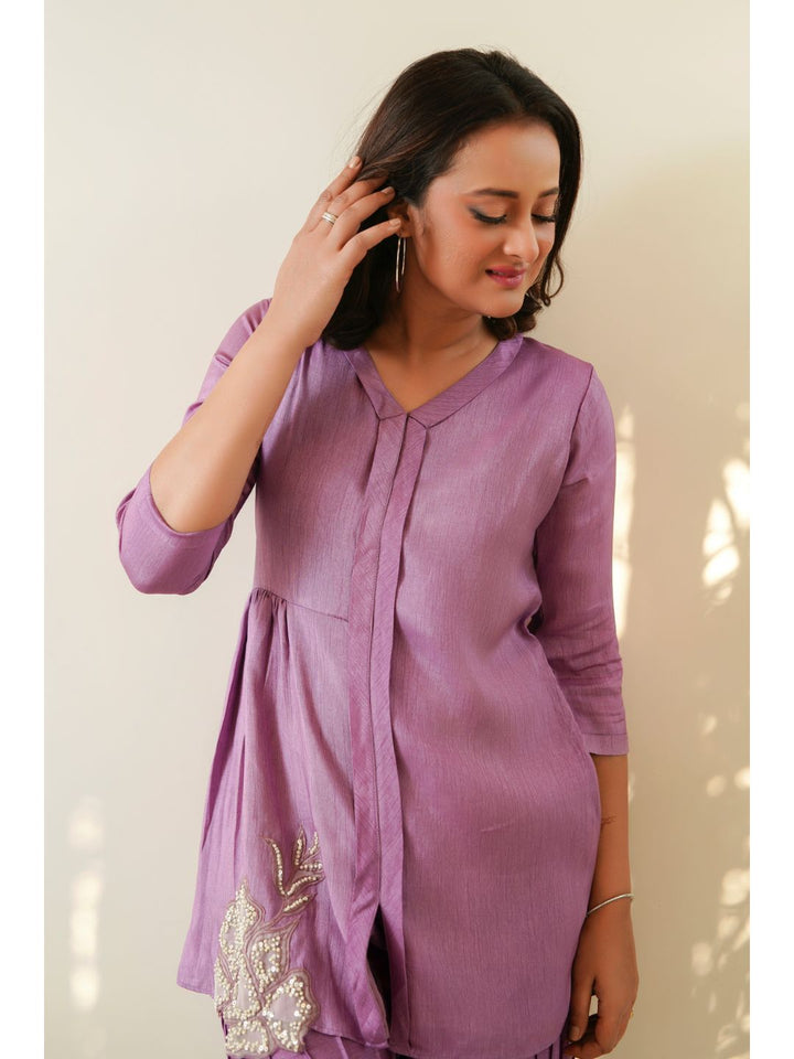 Mauve-Silk-Moti-Sequence-Work-Co-ord-Set