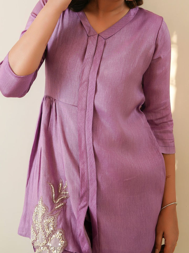 Mauve-Silk-Moti-Sequence-Work-Co-ord-Set