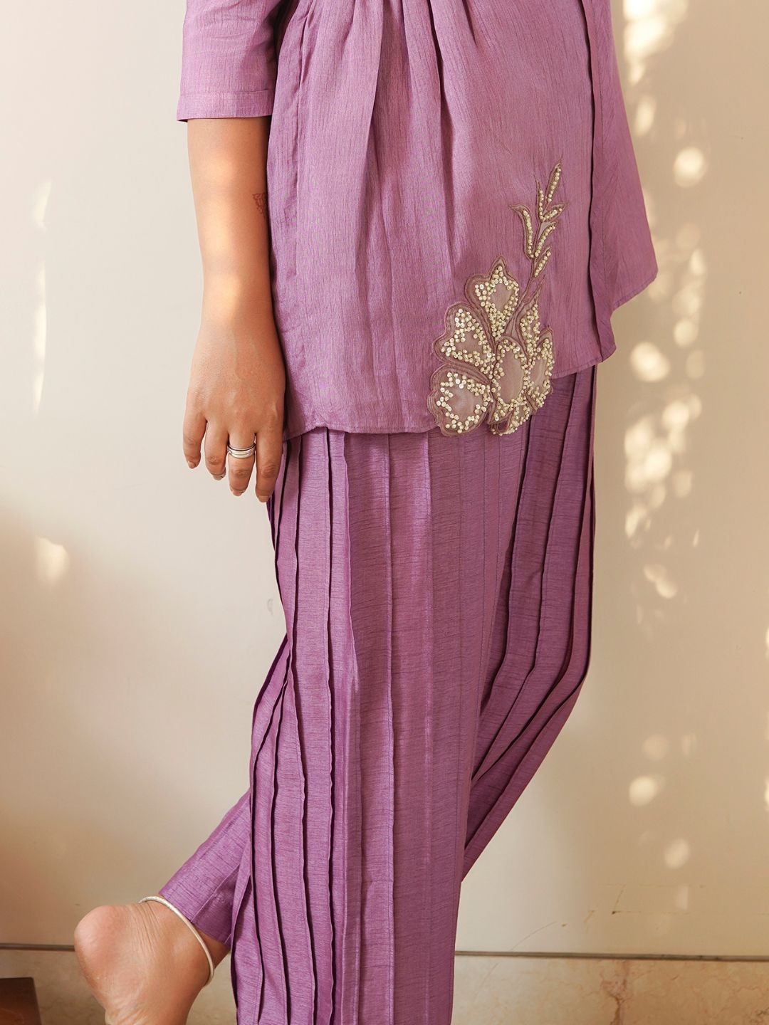 Mauve-Silk-Moti-Sequence-Work-Co-ord-Set