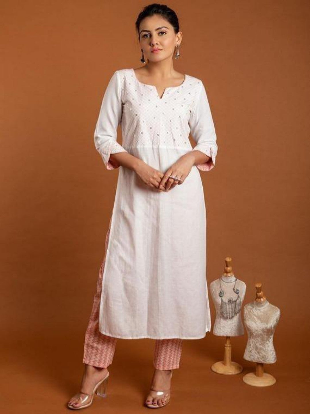 Milky-Pink-Kurta
