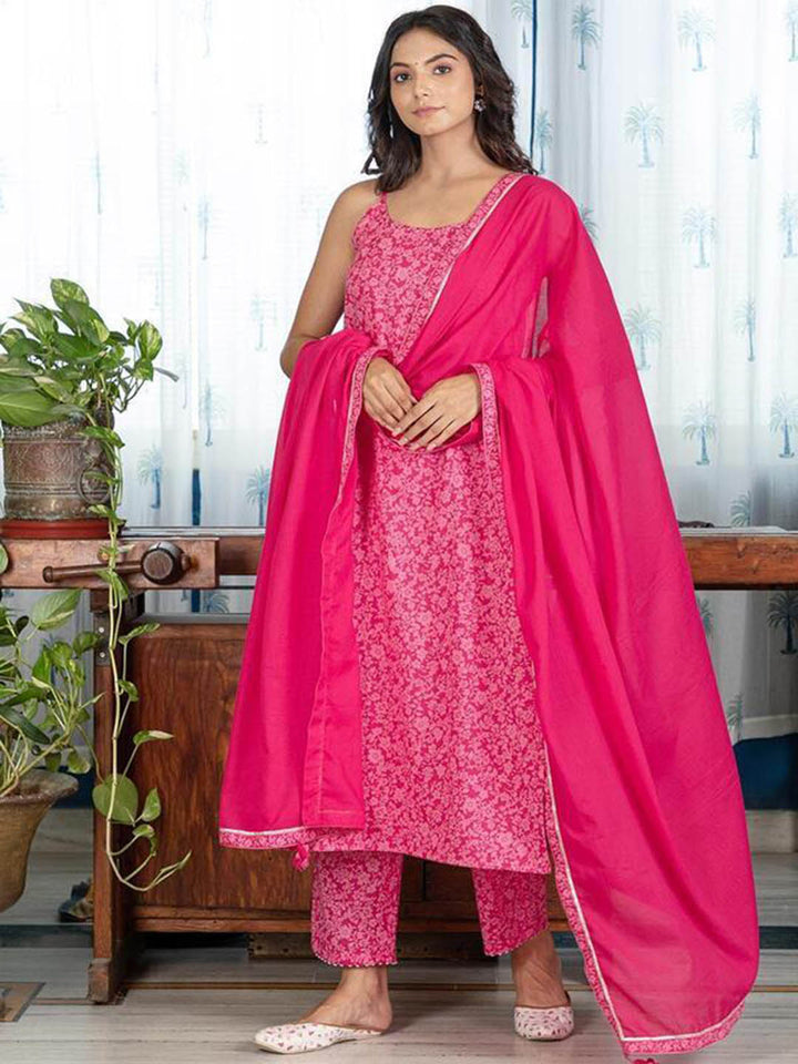 Moh-Pink-Strappy-Set-(Set-Of-3)
