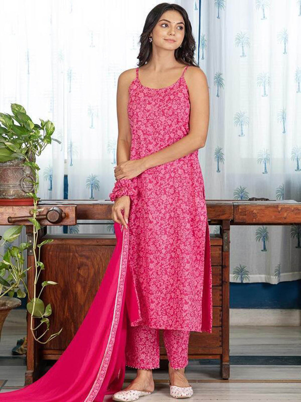 Moh-Pink-Strappy-Set-(Set-Of-3)