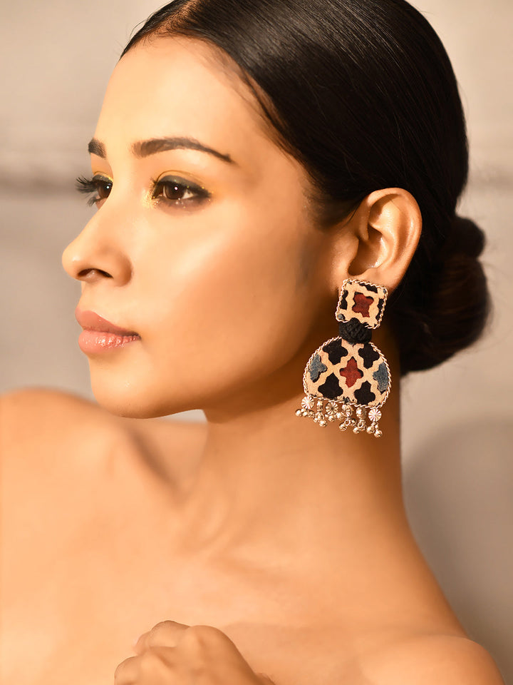 ZERESOUQ-Nea-Zoi-Black-Half-Moon-Handmade-Fabric-Earrings