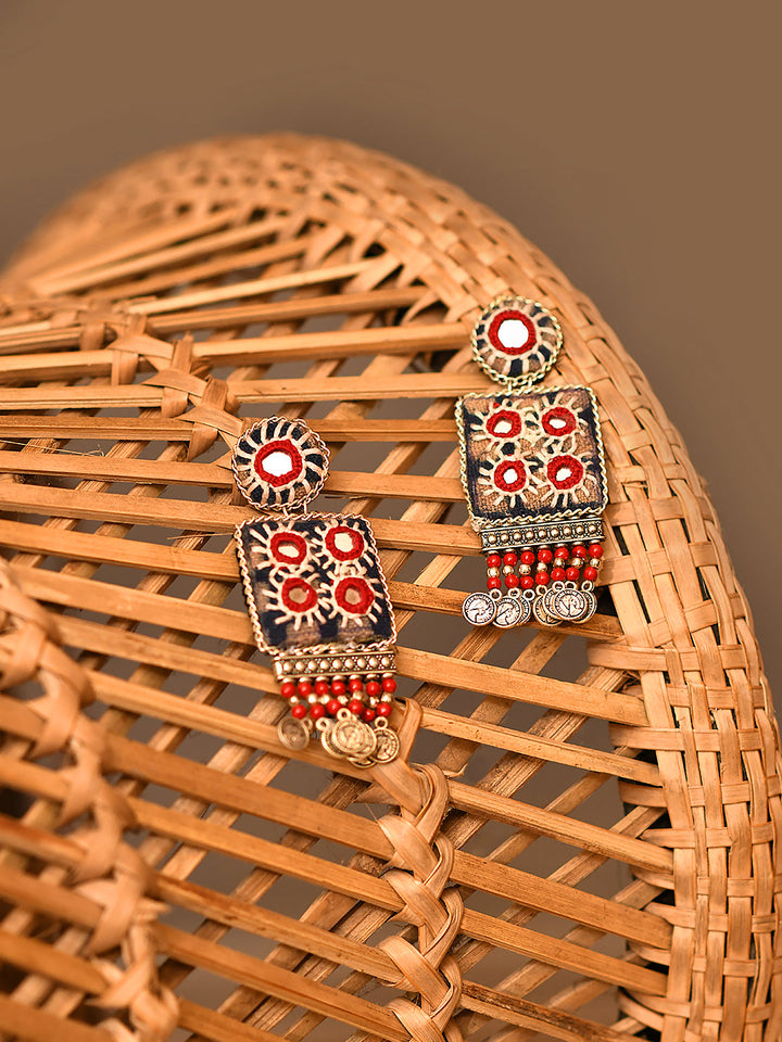 ZERESOUQ-Nea-Zoi-Mirror-Mirage-Handmade-Fabric-Earrings