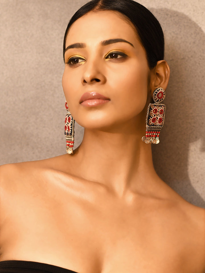 ZERESOUQ-Nea-Zoi-Mirror-Mirage-Handmade-Fabric-Earrings