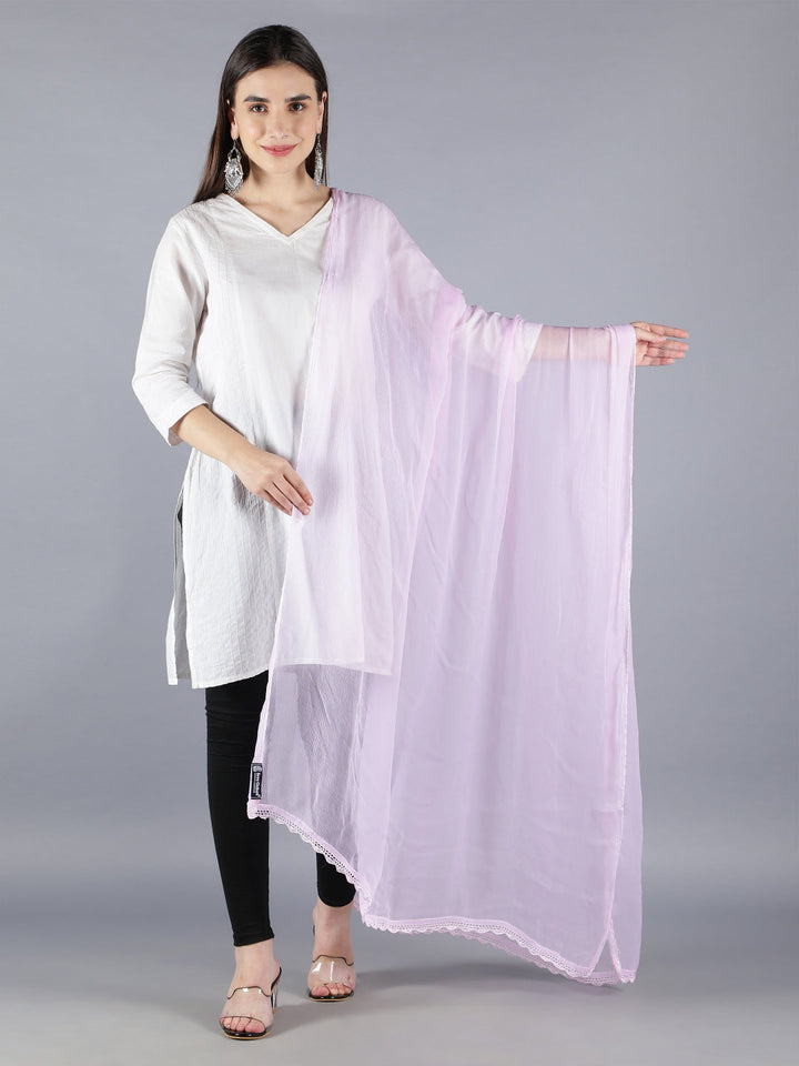 Pink-Chiffon-Lucknawi-Chikankari-Dupatta