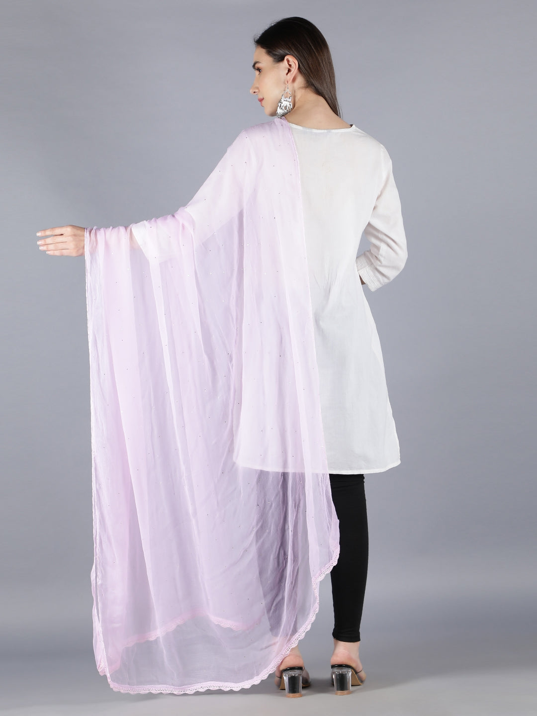 Pink-Dupatta-With-Muqaish-Embellished