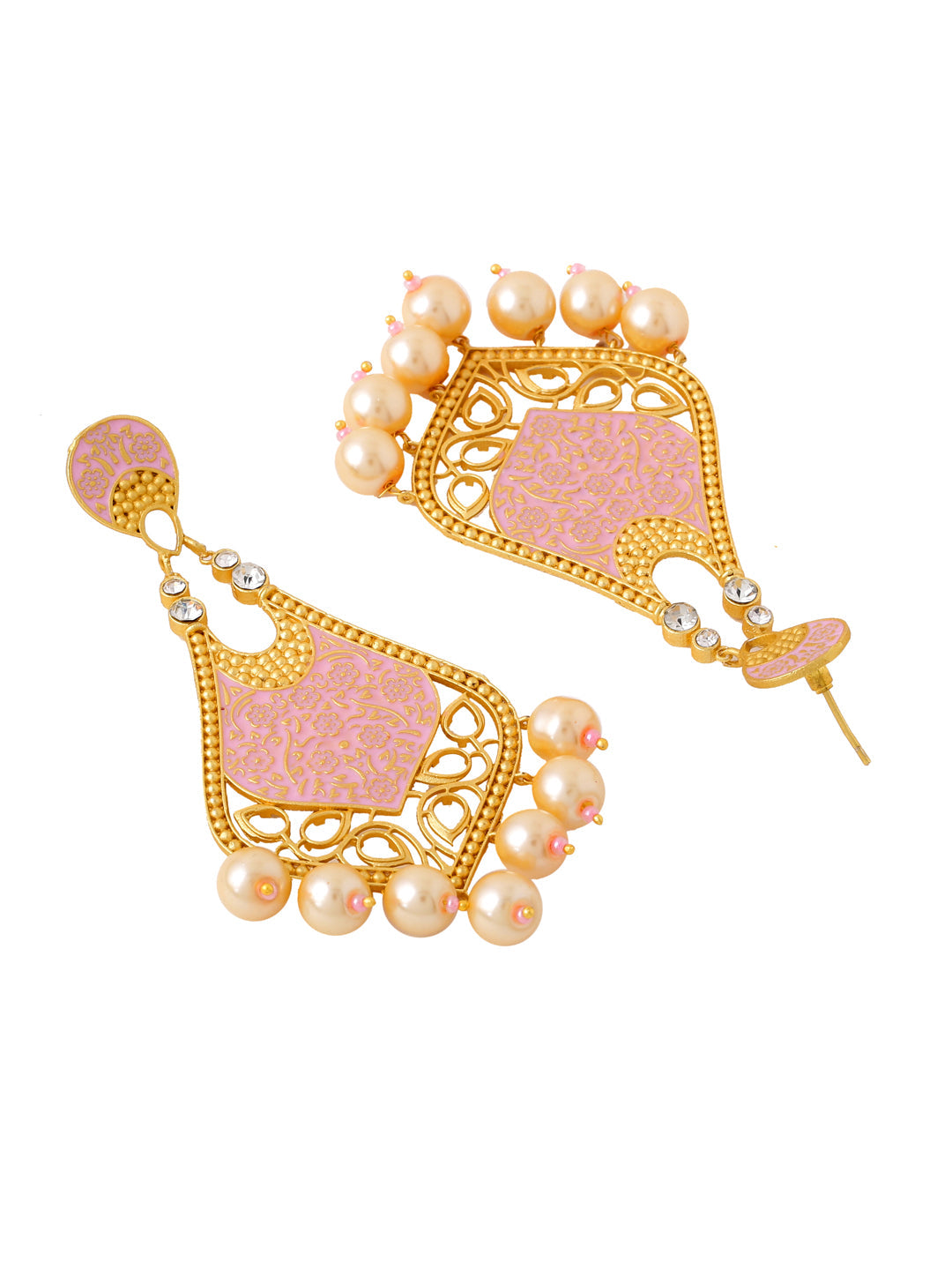 Pink-Gold-Matte-Brass-Drop-&-Danglers
