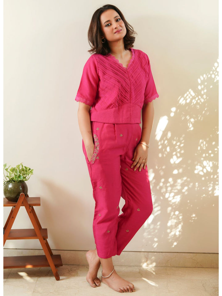 Pink-Silk-Zardozi-Embroidery-Work-Co-ord-Set