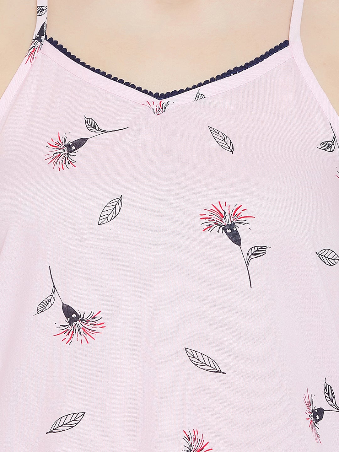 Print Me Pretty Cami Top & Shorts In Pink