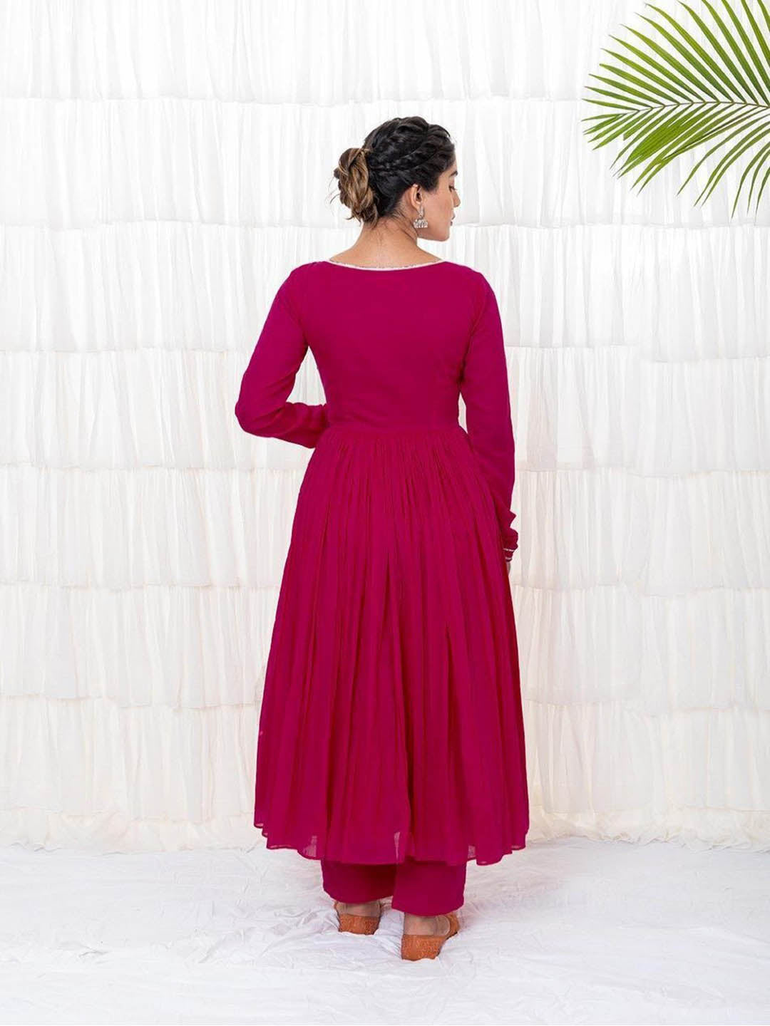 Rani-Anarkali-Mulmul-Kurta-Set