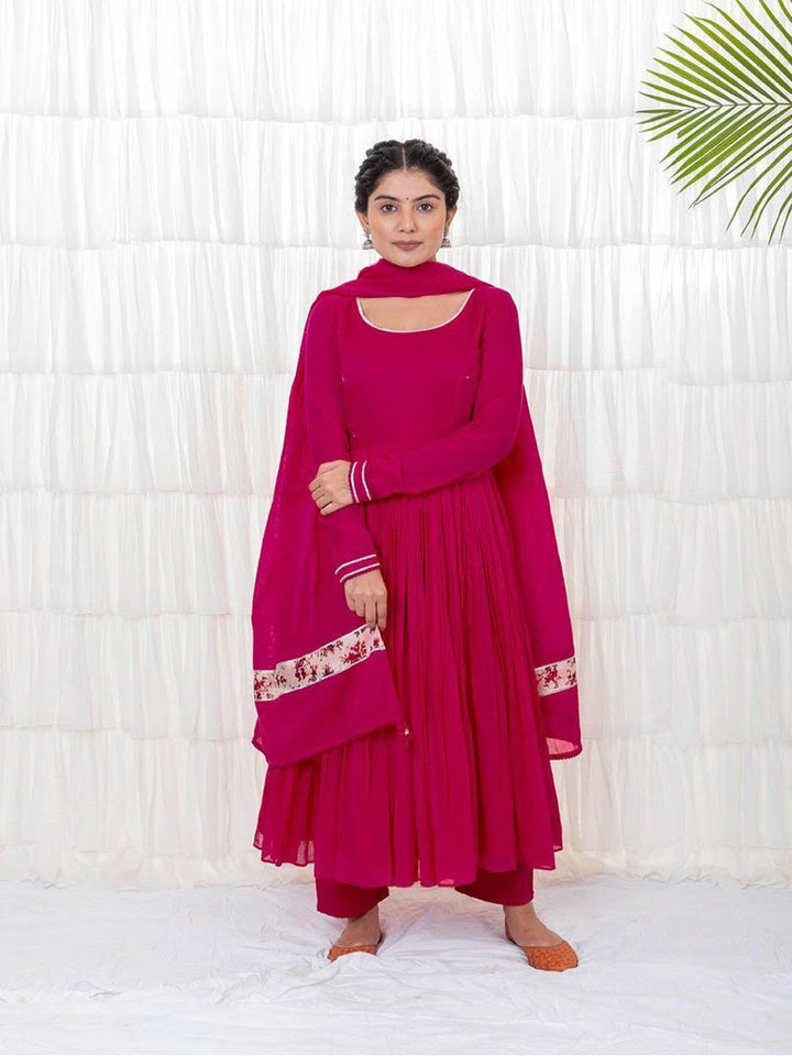 Rani-Anarkali-Mulmul-Kurta-Set