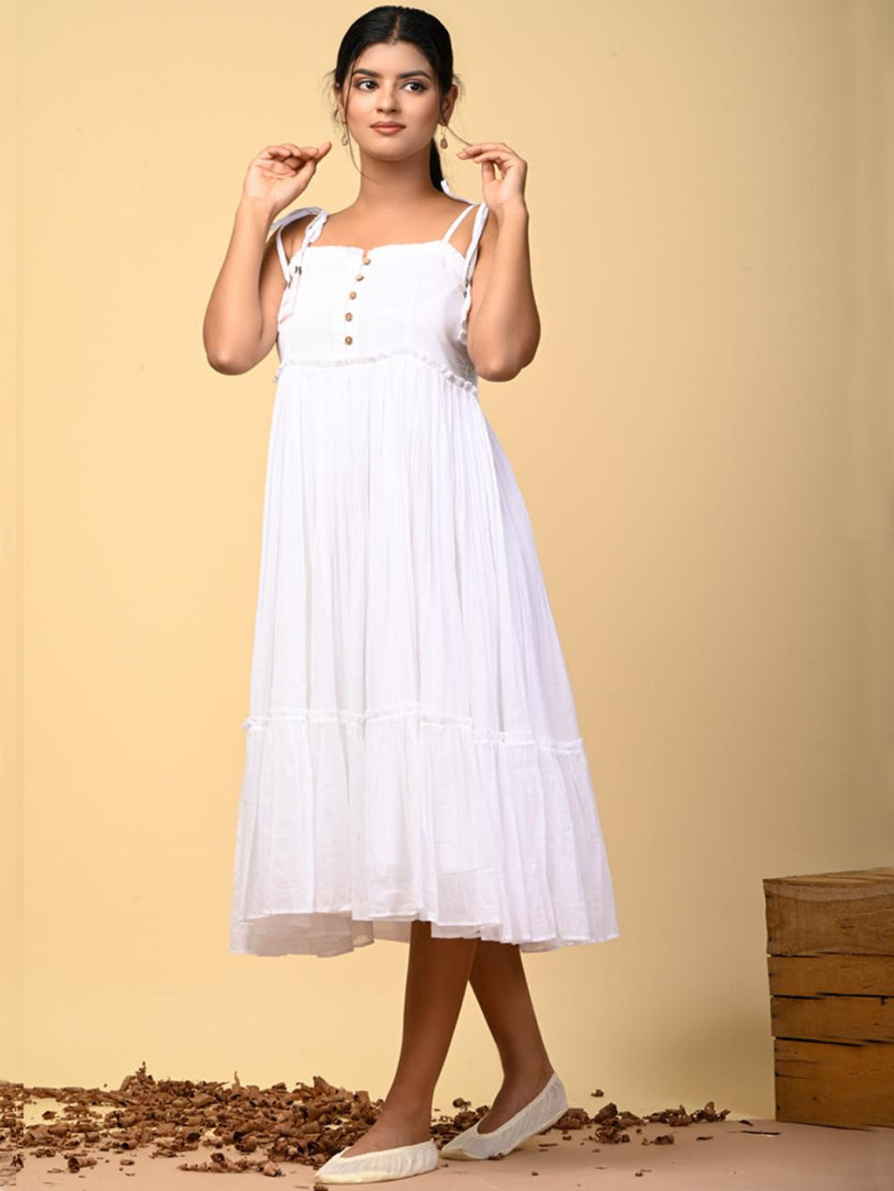 Snow-Bells-White-Tiered-Dress