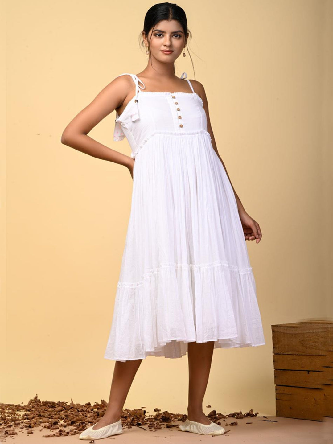 Snow-Bells-White-Tiered-Dress