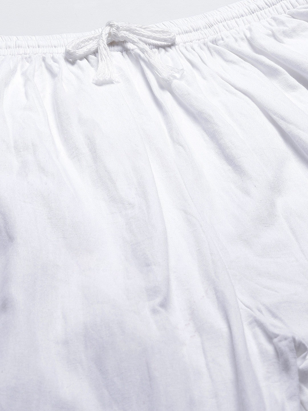 White-Straight-Fit-Palazzos-In-Cotton