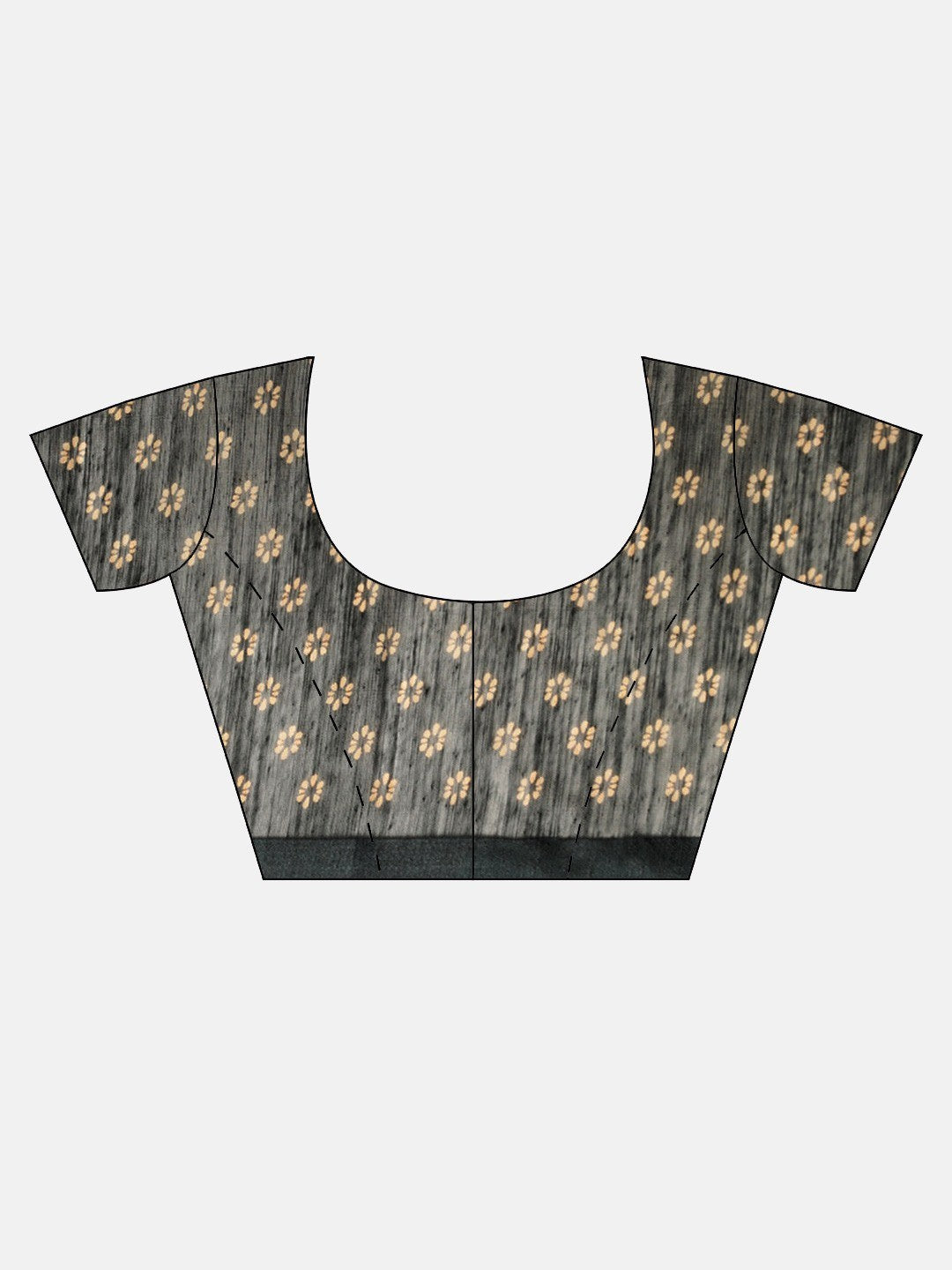 ZERESOUQ-Black-Art-Silk-Printed-Classy-Saree