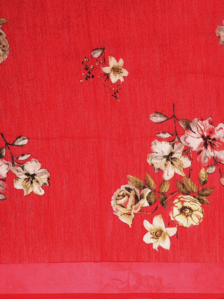 ZERESOUQ-Red-Art-Silk-Printed-Classy-Saree