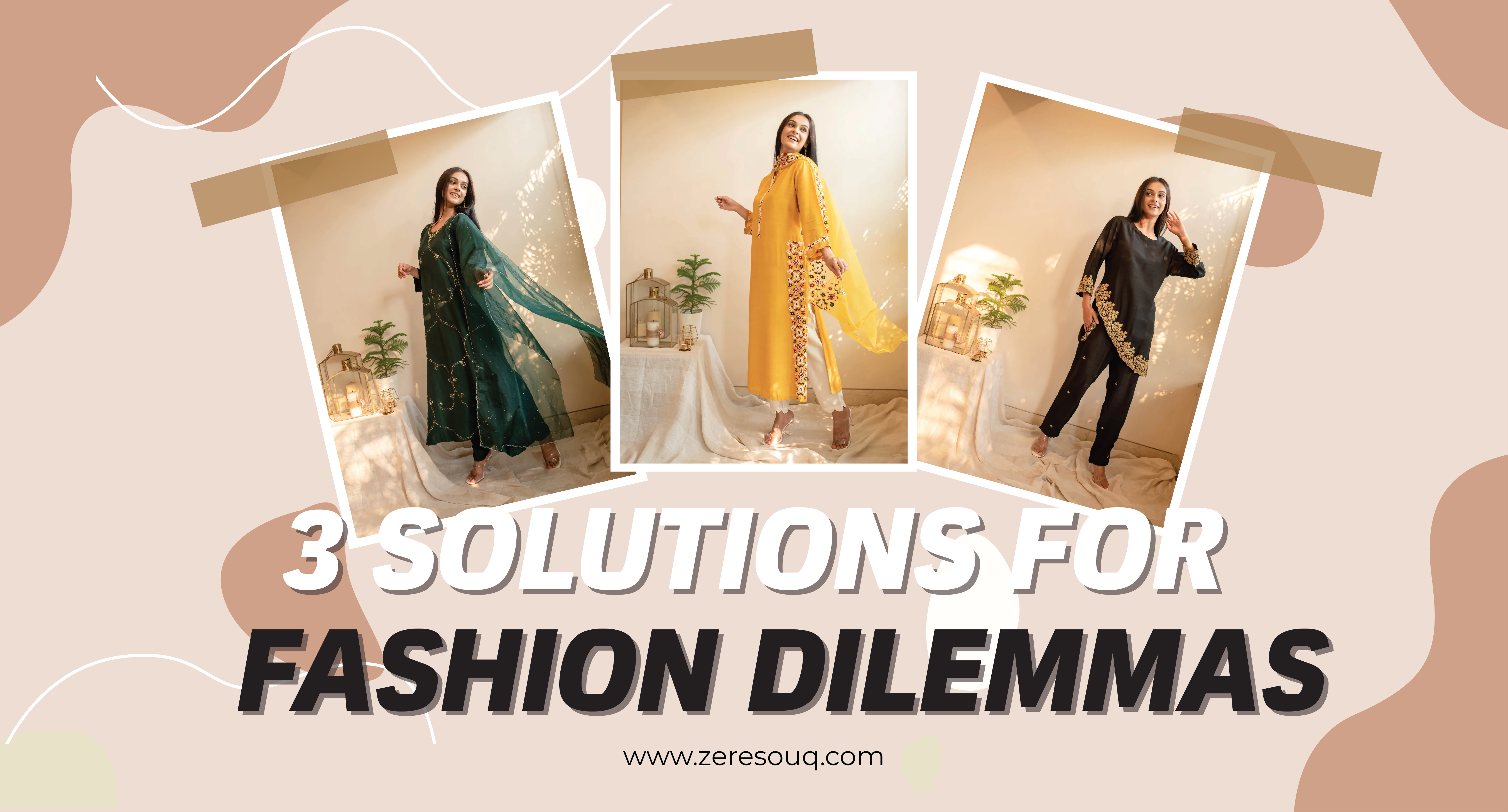 3 Solutions for Common Fashion Dilemmas on Size and Color