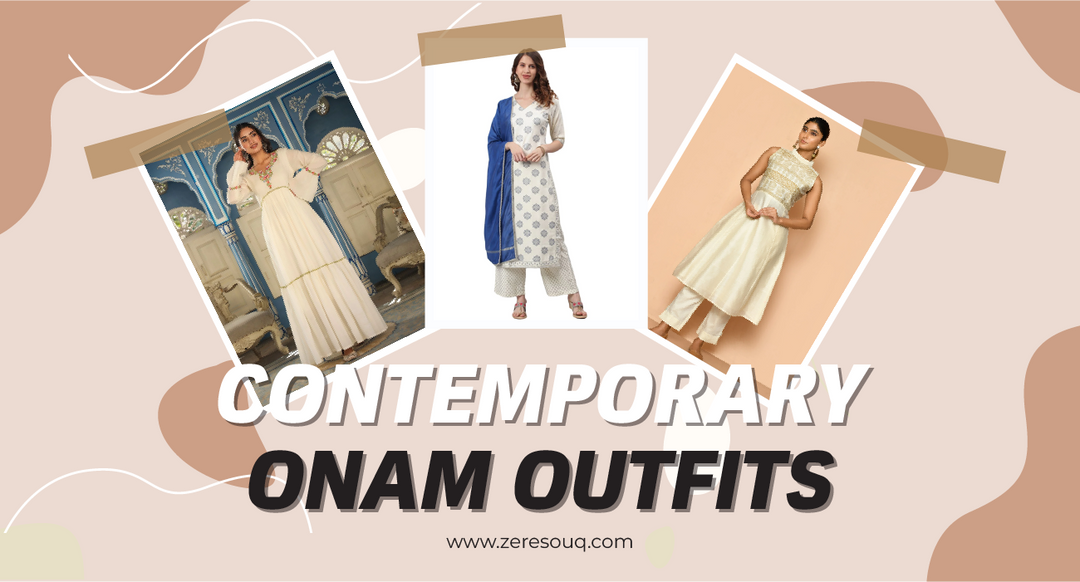 Contemporary Twist with Onam Outfits for the Modern Woman